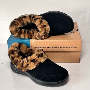 Skechers On-the-GO Joy Cozy Life Suede & Faux Fur Slip-Ons